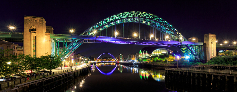 Tyne Bridge at Night